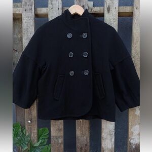 BCBGMAXAZRIA Elegant Black Coat